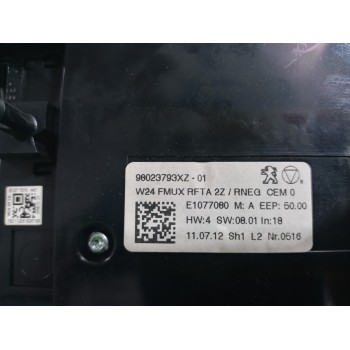 Recambio de mando calefaccion / aire acondicionado para peugeot 508 active referencia OEM IAM 98023793XZ  