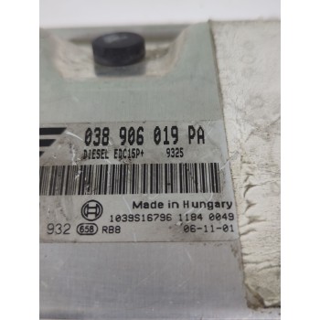 Recambio de centralita motor uce para seat alhambra (7v8, 7v9) 1.9 tdi referencia OEM IAM 038906019PA  