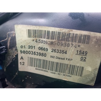 Recambio de deposito combustible para peugeot 508 active referencia OEM IAM 9800353980  