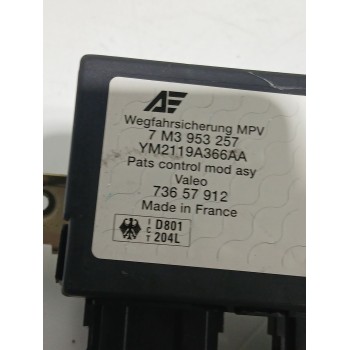 Recambio de modulo electronico para seat alhambra (7v8, 7v9) 1.9 tdi referencia OEM IAM 7M3953257  