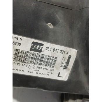 Recambio de faro izquierdo para seat ibiza iii (6l1) 1.4 tdi referencia OEM IAM 6L1941021A  