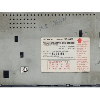 Recambio de sistema audio / radio cd para ford sierra berlina brillant referencia OEM IAM 89FB18K876BC  