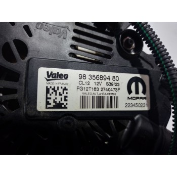 Recambio de alternador para jeep avenger altitude referencia OEM IAM 9835689480  