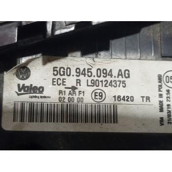 Recambio de piloto trasero derecho interior para volkswagen golf vii lim. (5g1) comfortline bluemotion referencia OEM IAM 5G0945