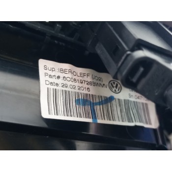 Recambio de rejilla aireadora para volkswagen polo (6c1) a-polo referencia OEM IAM 6C0819728BWMV  