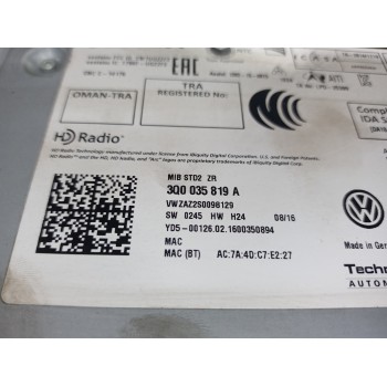 Recambio de sistema audio / radio cd para volkswagen polo (6c1) a-polo referencia OEM IAM 3Q0035819A  