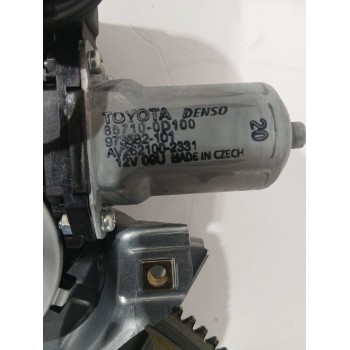 Recambio de elevalunas delantero derecho para toyota yaris active referencia OEM IAM 857100D100  