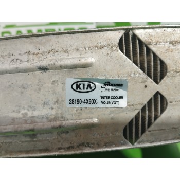 Recambio de intercooler para kia carnival 2.9 crdi cat referencia OEM IAM 281904X90X  