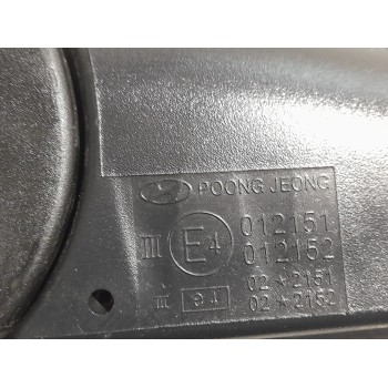 Recambio de retrovisor izquierdo para hyundai elantra (xd) 2.0 crdi cat referencia OEM IAM E4012152  