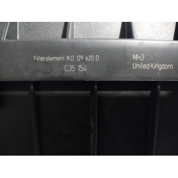 Recambio de caja filtro aire para volkswagen passat lim. (362) advance bluemotion referencia OEM IAM 1K0129620D  