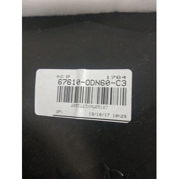 Recambio de guarnecido puerta delantera derecha para toyota yaris active referencia OEM IAM 676100DN60  