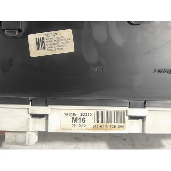Recambio de cuadro instrumentos para hyundai elantra (xd) 2.0 crdi cat referencia OEM IAM 940162D310  