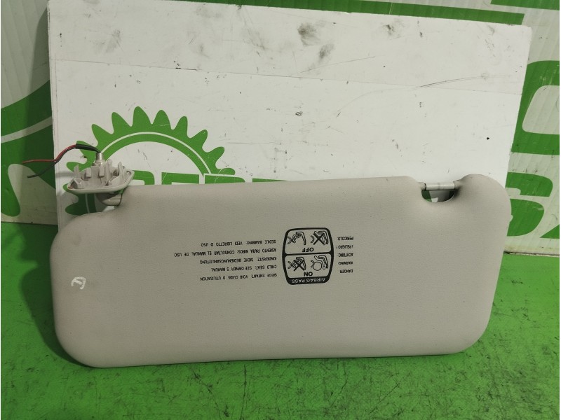 Recambio de parasol derecho para citroën c5 break 2.0 hdi referencia OEM IAM 8143NQ  