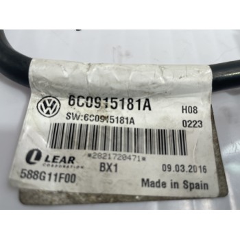 Recambio de borna negativa para volkswagen polo (6c1) a-polo referencia OEM IAM 6C0915181A  