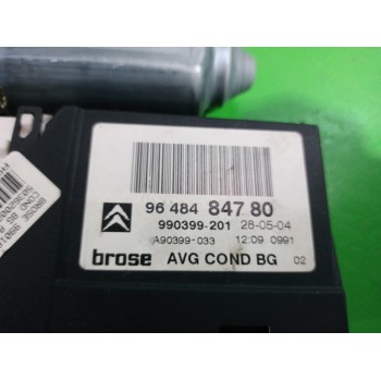 Recambio de motor elevalunas delantero izquierdo para citroën c5 break 2.0 hdi referencia OEM IAM 9648484780  