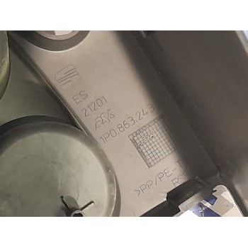 Recambio de consola central para seat leon (1p1) 1.9 tdi referencia OEM IAM 1P0863243  