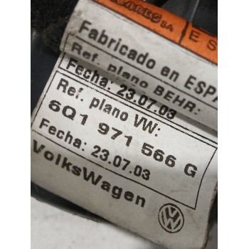 Recambio de motor calefaccion para volkswagen polo iv (9n_, 9a_) 1.9 sdi referencia OEM IAM 6Q1971566  