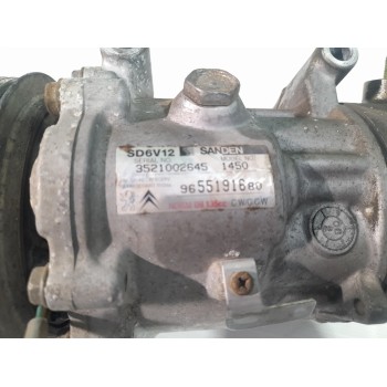 Recambio de compresor aire acondicionado para citroën c3 1.4 hdi referencia OEM IAM 9655191680  