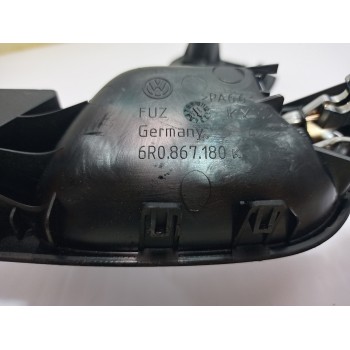 Recambio de maneta interior trasera derecha para volkswagen polo (6c1) a-polo referencia OEM IAM 6R0867180K  