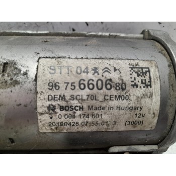 Recambio de motor arranque para peugeot expert furgón 1.6 blue-hdi fap referencia OEM IAM 9675660680  