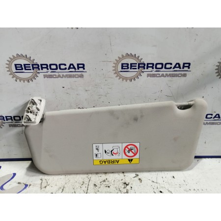 Recambio de parasol derecho para peugeot expert furgón 1.6 blue-hdi fap referencia OEM IAM 9809498377  