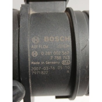 Recambio de caudalimetro para bmw 1 (e87) 120 d referencia OEM IAM 0281002567  