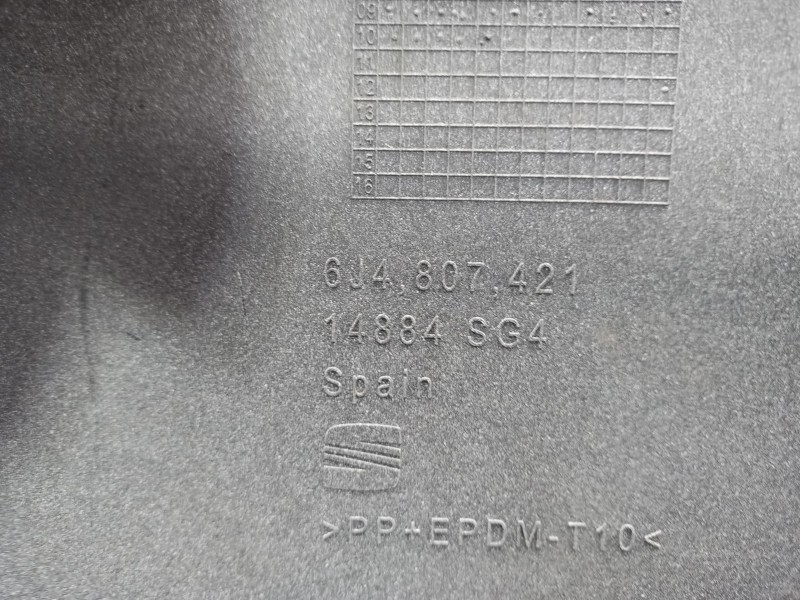 Recambio de paragolpes trasero para seat ibiza (6j5) emoción referencia OEM IAM 6J4807421  