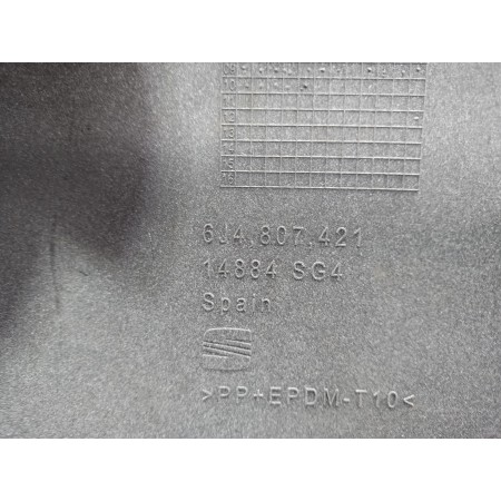 Recambio de paragolpes trasero para seat ibiza (6j5) emoción referencia OEM IAM 6J4807421  
