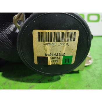 Recambio de cinturon seguridad trasero derecho para opel astra h berlina essentia referencia OEM IAM 602143300  