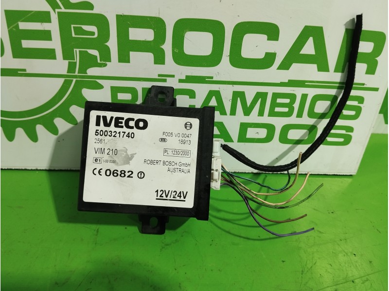 Recambio de modulo electronico para iveco daily caja cerrada (1999 =>) 2.8 diesel cat referencia OEM IAM 500321740  