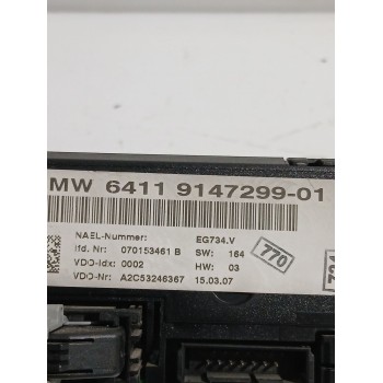 Recambio de mando climatizador para bmw 1 (e87) 120 d referencia OEM IAM 64119147299  