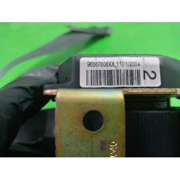Recambio de cinturon seguridad trasero izquierdo para citroën c4 berlina 1.6 16v hdi referencia OEM IAM 96567808  