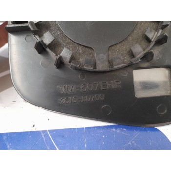 Recambio de cristal retrovisor derecho para peugeot 207 referencia OEM IAM 2616R0700  