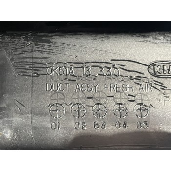 Recambio de tubo filtro aire para kia carnival ii 2.9 crdi lx referencia OEM IAM 0K51A13330  