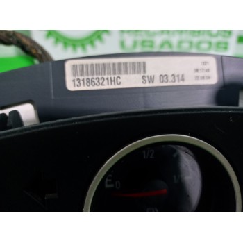 Recambio de cuadro instrumentos para opel astra h berlina essentia referencia OEM IAM 13186321HC  