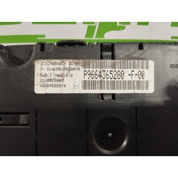 Recambio de cuadro instrumentos para citroën c4 picasso 1.6 16v hdi fap referencia OEM IAM P9664365280  