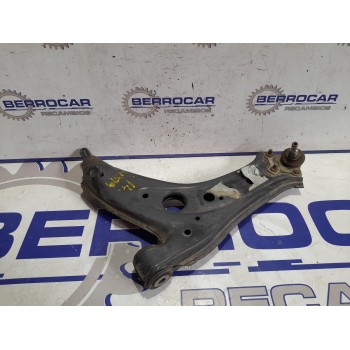 Recambio de brazo suspension inferior delantero derecho para volkswagen polo (9n1) 1.2 referencia OEM IAM 6Q0407158  