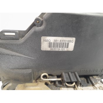 Recambio de cerradura puerta delantera derecha para volkswagen polo (9n1) referencia OEM IAM 3B1837016BQ  