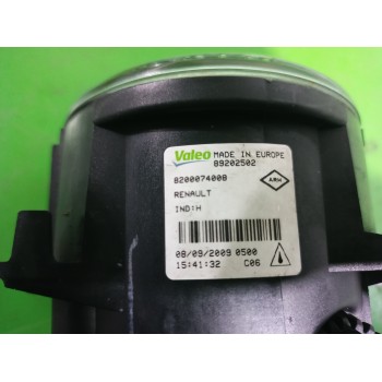 Recambio de faro antiniebla derecho para renault laguna grandtour iii renault laguna iii grandtour referencia OEM IAM 8200074008