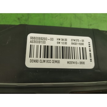 Recambio de centralita aire acondicionado para citroën c4 picasso 1.6 16v hdi fap referencia OEM IAM 9660069280  