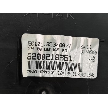 Recambio de cuadro instrumentos para renault laguna ii (bg0) 1.6 referencia OEM IAM 8200218861  