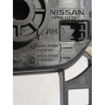Recambio de maneta interior delantera derecha para nissan micra v (k14) 1.5 dci referencia OEM IAM 806705FA6A  