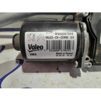 Recambio de motor limpia delantero para peugeot expert furgón 1.6 blue-hdi fap referencia OEM IAM 9808465280  