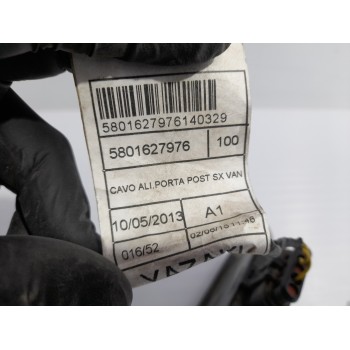 Recambio de cable puerta para iveco daily furgón referencia OEM IAM 5801627976  