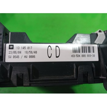 Recambio de caja reles / fusibles para opel astra h berlina elegance referencia OEM IAM 13145017  