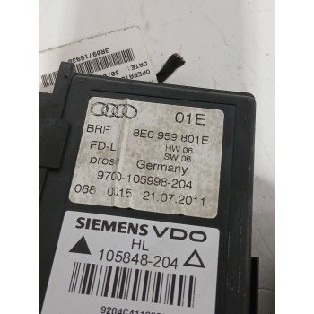 Recambio de motor elevalunas trasero izquierdo para seat exeo (3r2) 1.8 tsi referencia OEM IAM 8E0959801E  