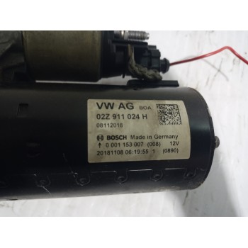 Recambio de motor arranque para volkswagen transporter t6 t6 caravelle trendline referencia OEM IAM 02Z911024H  