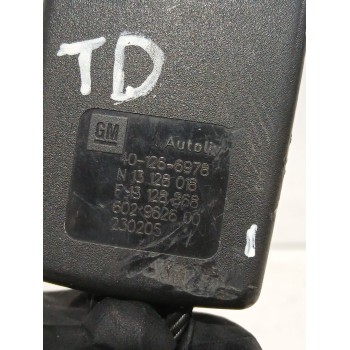 Recambio de enganche cinturon trasero derecho para opel astra h (a04) 1.7 cdti (l48) referencia OEM IAM 401266978  
