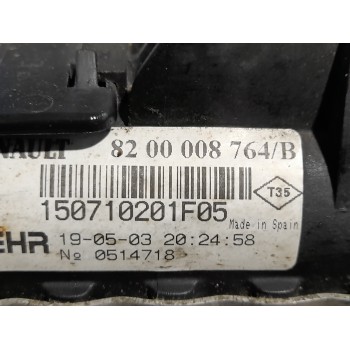 Recambio de radiador agua para renault laguna ii (bg0) 1.6 referencia OEM IAM 8200008764  