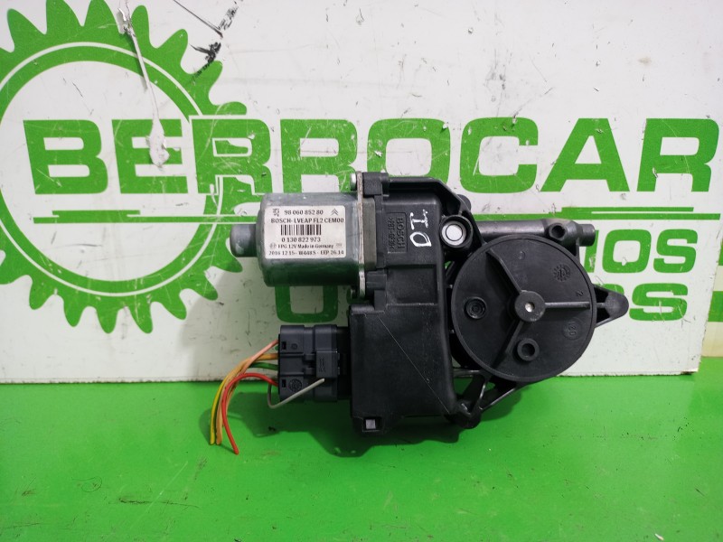Recambio de motor elevalunas delantero izquierdo para peugeot 508 active referencia OEM IAM 9806085280  